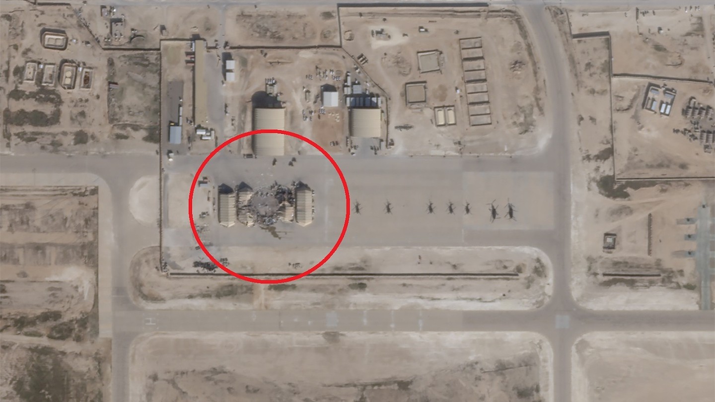 美媒航拍图：驻伊美空军基地遭到怎样的破坏（组图） - 3