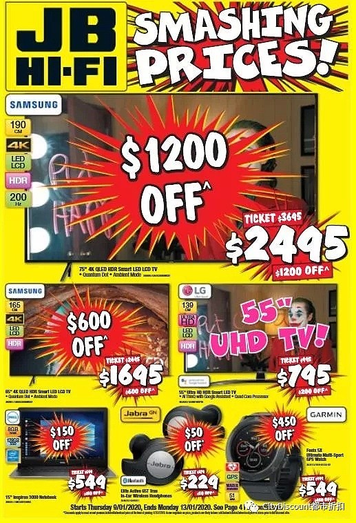 【JB-Hifi】1月 最新 特卖目录 - 1