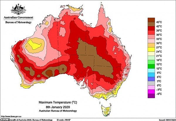 110年间澳洲气温飙升！2019年极度异常，全国气温高于平均值！屡破高温记录！（组图） - 3