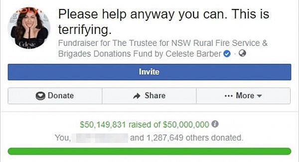 “人民的力量”：澳喜剧演员为山火筹款超$5000万，创Facebook记录（视频/组图） - 2