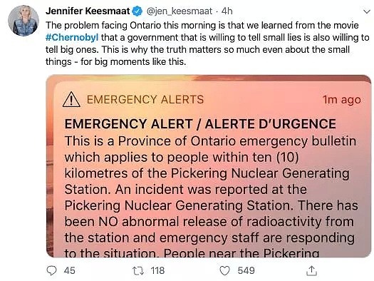 核电站突发事故 加拿大急发切尔诺贝利式警报 生死2小时 居民炸了（组图） - 6