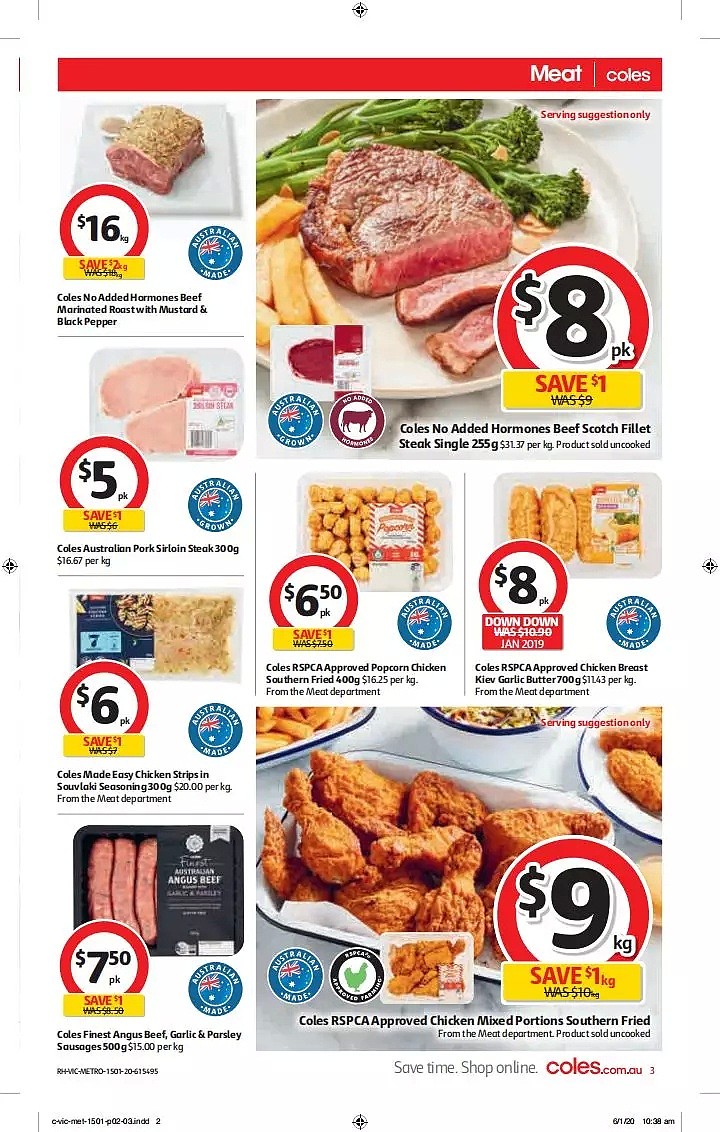 Coles 1月15日-1月21日折扣，饺子、春卷、鸡翅半价 - 3