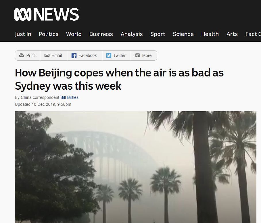 中国官媒：没有澳洲这场大火，我们都不知道“中国这么糟糕！”（组图） - 1