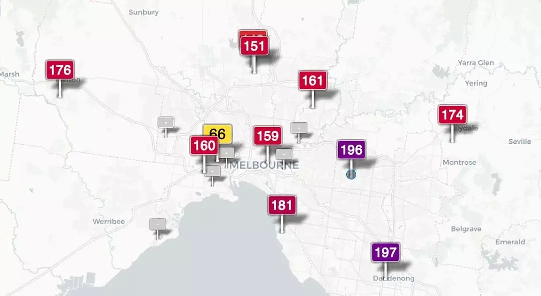 墨尔本今天雾霾爆表、血日当空！PM 2.5一度逼近900，出门就是找死！全市浓烟火警响了178次！ - 3