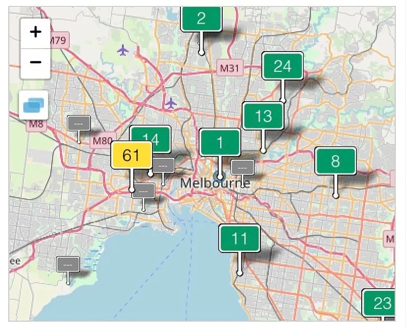 墨尔本今天雾霾爆表、血日当空！PM 2.5一度逼近900，出门就是找死！全市浓烟火警响了178次！ - 26