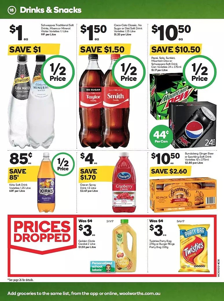 Woolworths 1月15日-1月21日折扣，饺子、鸡块半价！ - 18