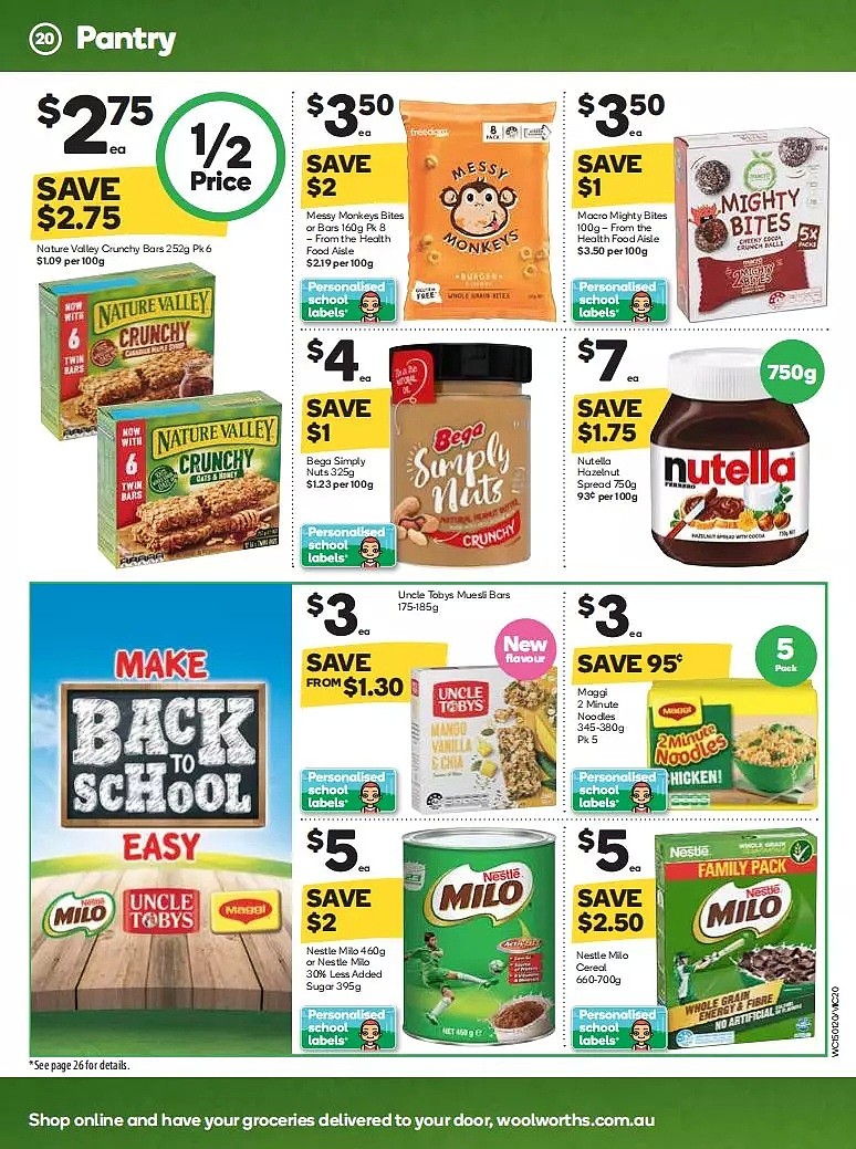 Woolworths 1月15日-1月21日折扣，饺子、鸡块半价！ - 20