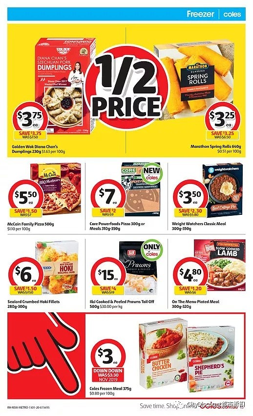 大量冰激凌继续特卖！【超市】Woolworths & Coles 1月15日至21日 优惠目录 - 55