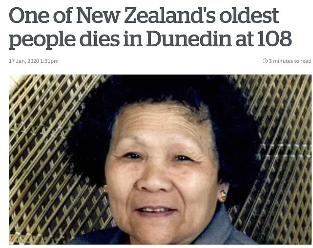新西兰108岁华人老太逝世，一人养育8个孩子，还能往国内汇钱…从前的人啊，真让人敬佩！（组图） - 1