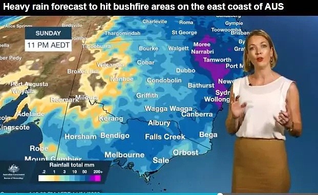 暴雨+冰雹 | 堪培拉昨日大降温，整个澳洲东部将在周末迎来更多降水 ，山火会被浇灭吗？ - 24