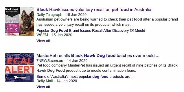 【宠物】突发！澳洲国民狗粮品牌正紧急召回中！竟查出霉菌！狗狗主人务必注意 - 3