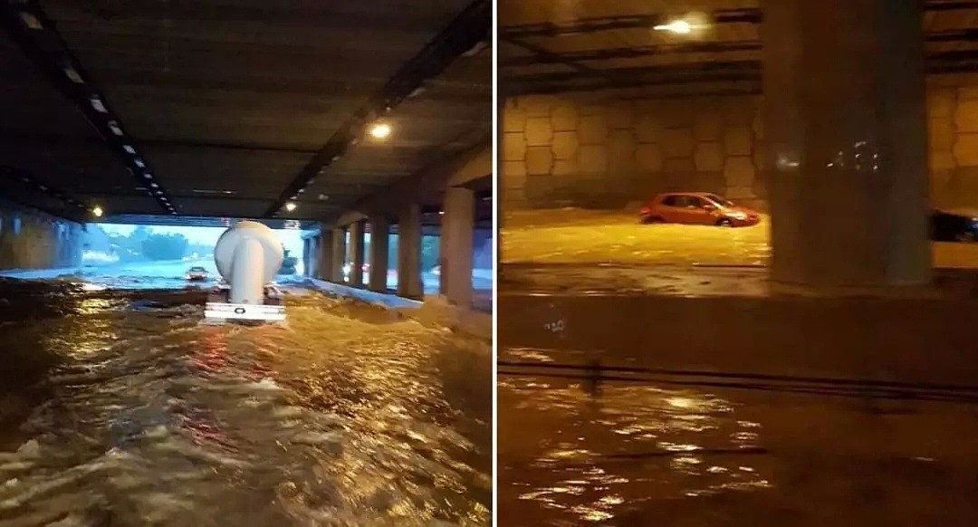 澳洲大雨洪涝上CCTV！水淹道路房屋，开车如开船 - 33