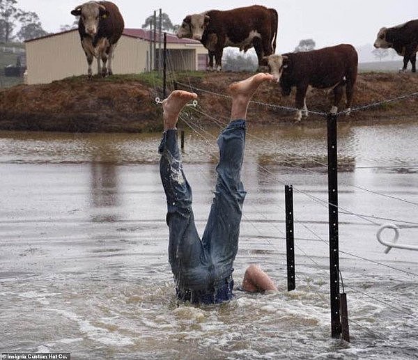 “跳水沉塘？”No！这在澳洲“不稀奇”！新州农民庆祝降水，开心的像孩子（视频/组图） - 3