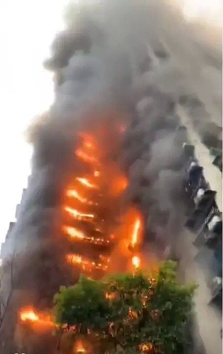 重庆加州花园火灾原因查明：住户吸烟引燃棉被 灭火后复燃致大火（组图） - 2