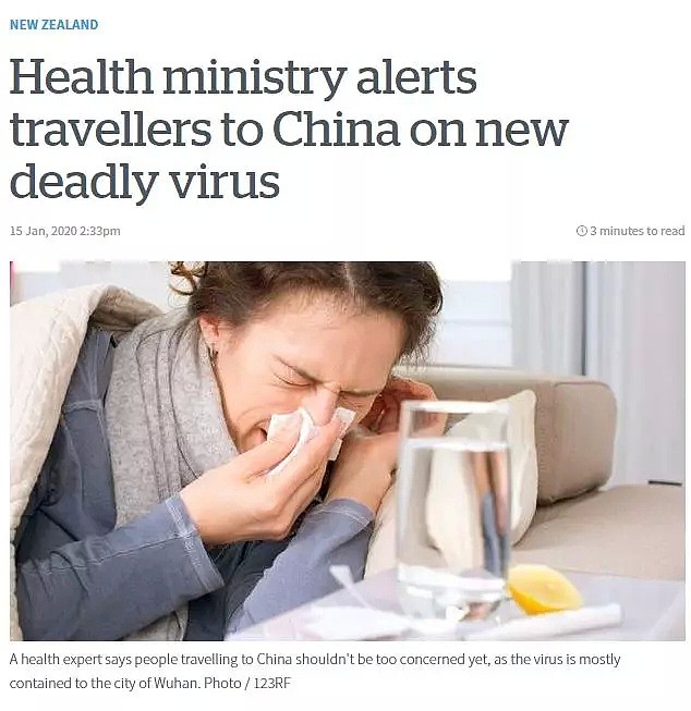 新型冠状病毒病例增至204人！新西兰专家对前往中国旅客发出警告，卫生部也发出提醒…做好防范！（组图） - 5