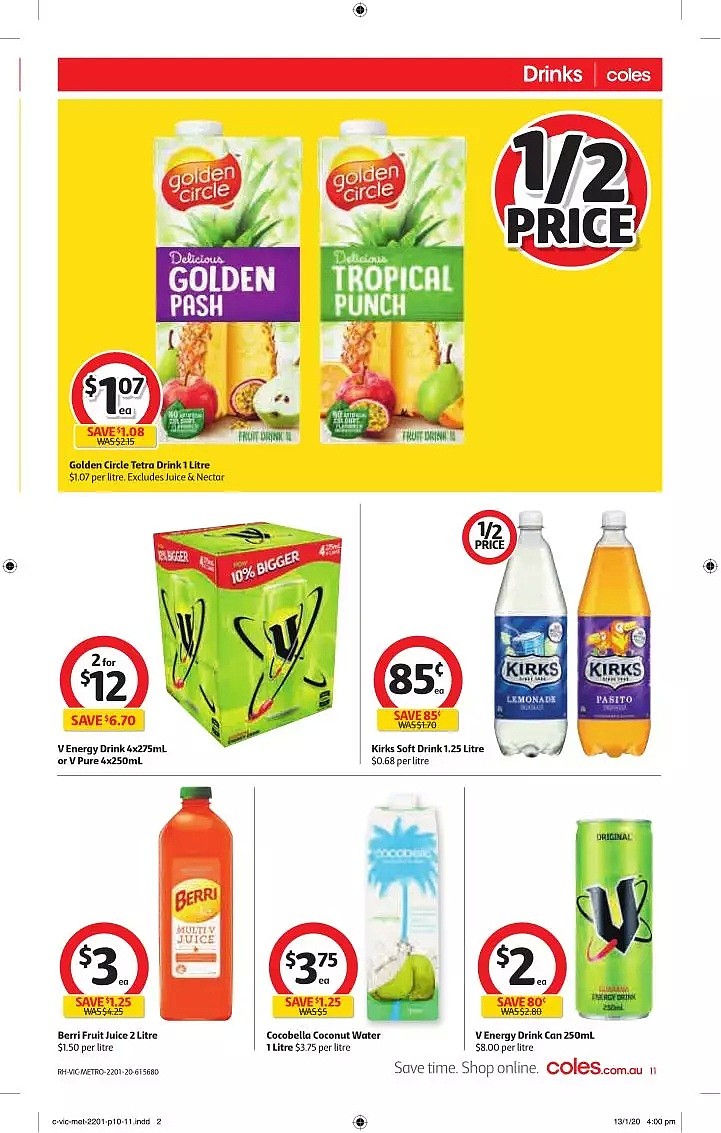 Coles 1月22日-1月28日折扣，饺子、油半价 - 11