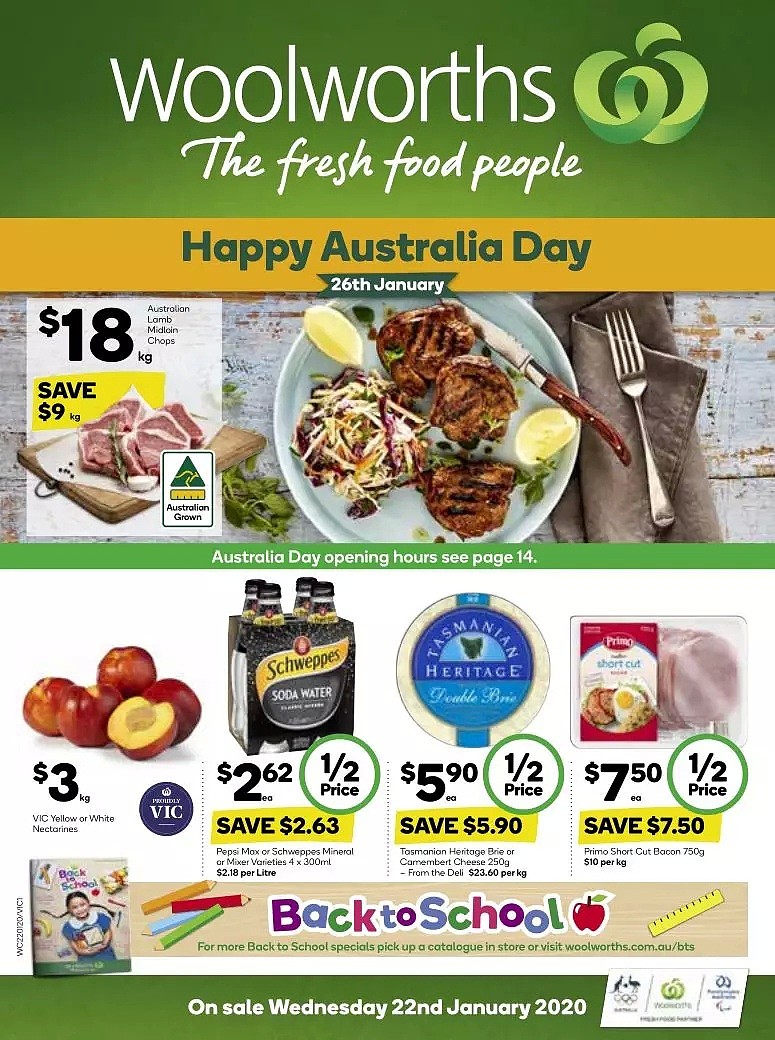 Woolworths 1月22日-1月28日折扣，蜂蜜半价！ - 1