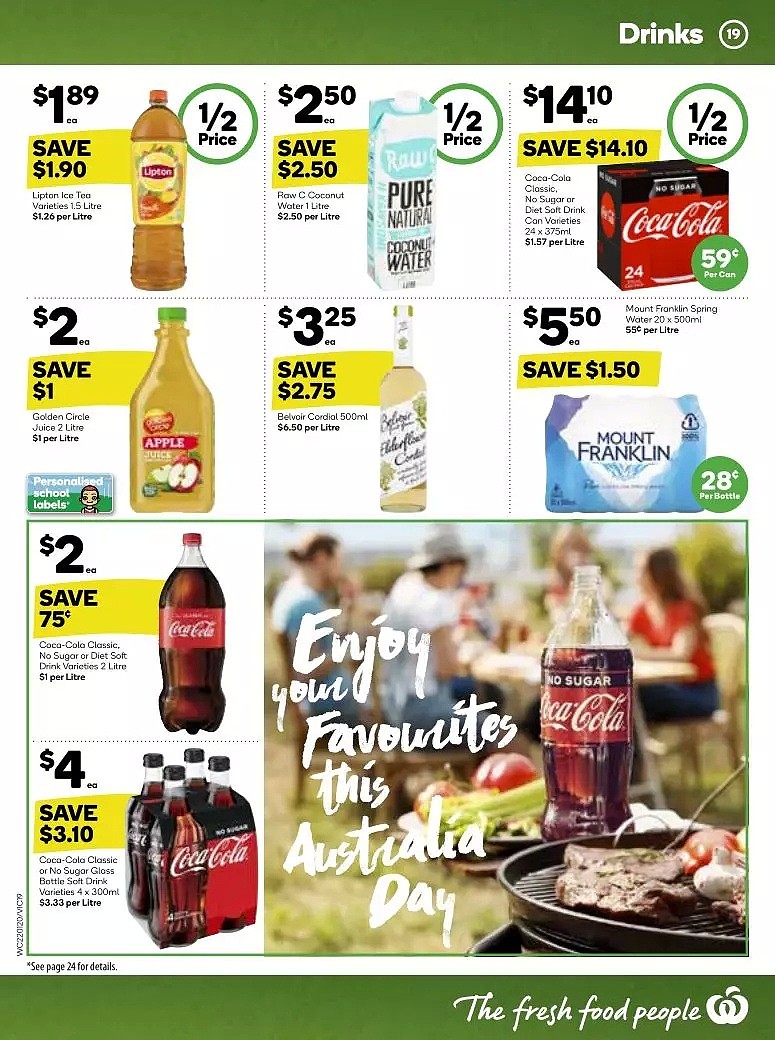 Woolworths 1月22日-1月28日折扣，蜂蜜半价！ - 19