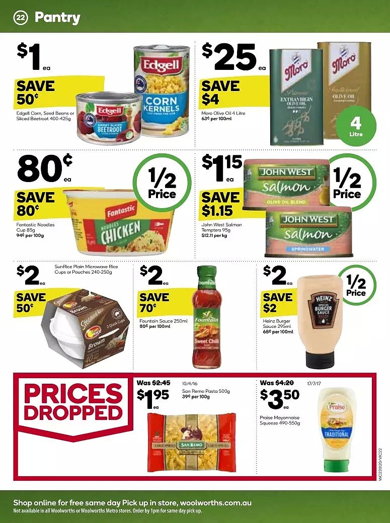 Woolworths 1月22日-1月28日折扣，蜂蜜半价！ - 22