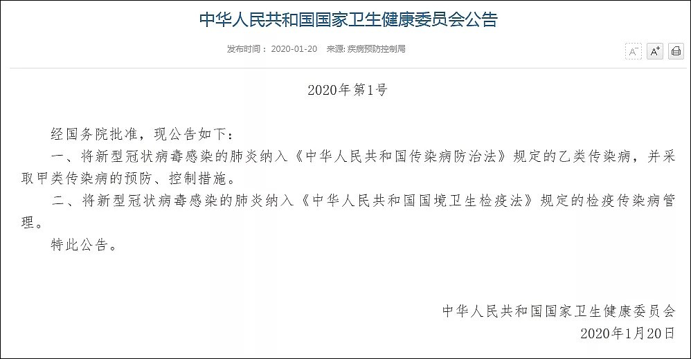 武汉市公布新型冠状病毒肺炎诊疗方案：设2000张床位用于集中收治！（组图） - 1
