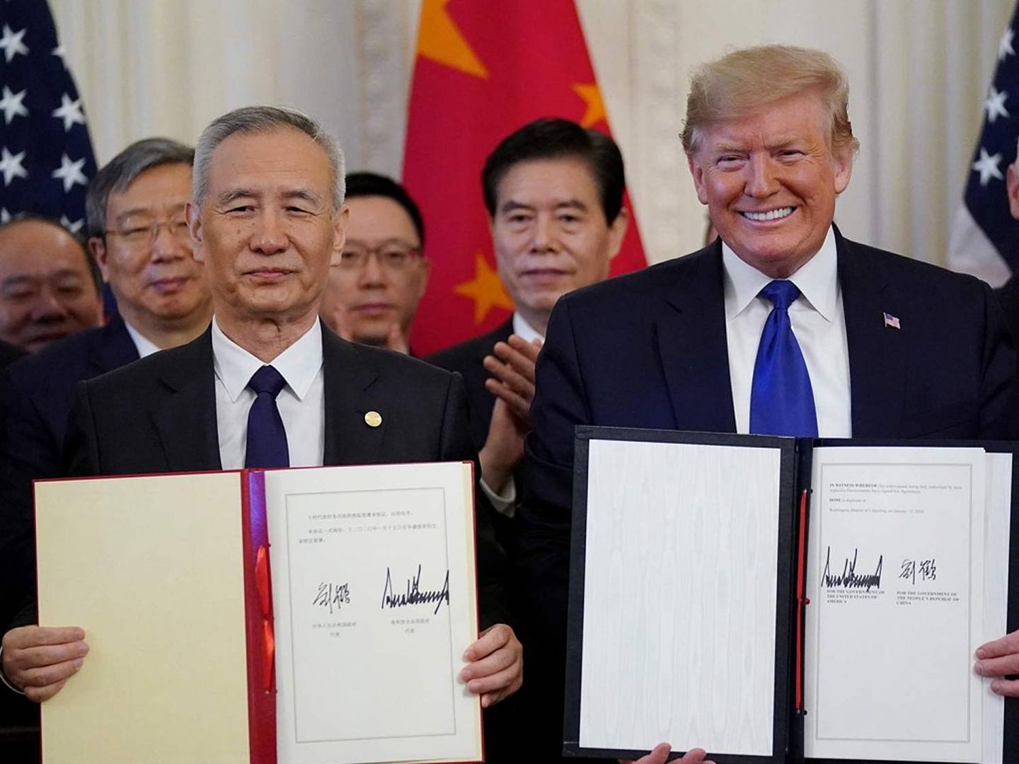 虽然美国政府极力吹捧第一阶段协议，但是外界认为协议的一些条款不切实际，中国无法做到。（Reuters）