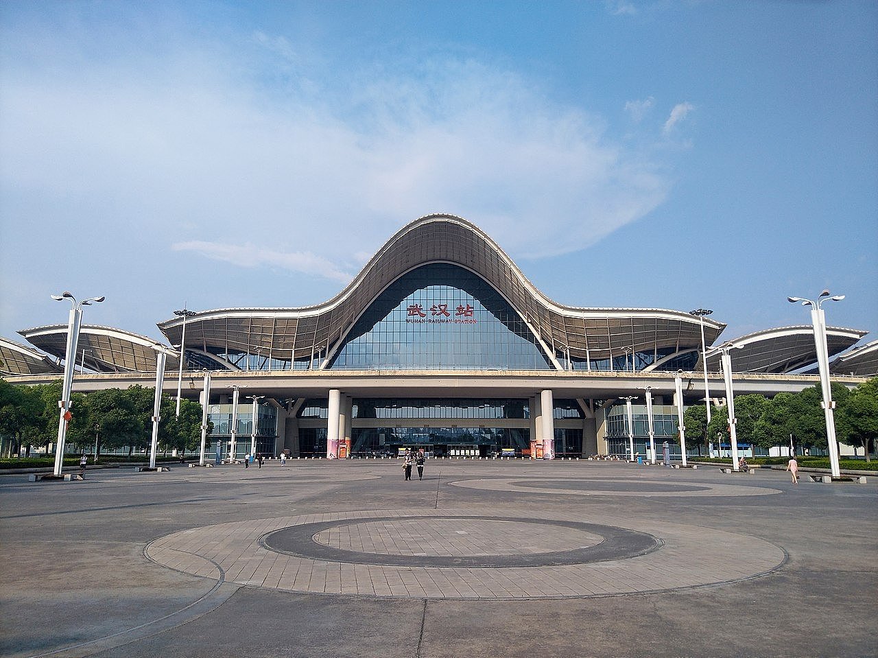 2018年7月武汉站（图／Arnie97 @wiki CC BY-SA 4.0）