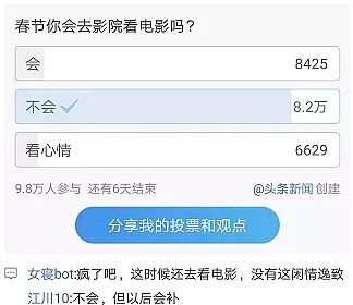头条太牛了，春节档电影集体撤档，豪掷6亿《囧妈》免费看，历史首次 - 3