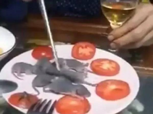 慎点！中国男子吃小老鼠登澳媒头条，这等奇葩“美食”太恶心（视频/组图） - 2