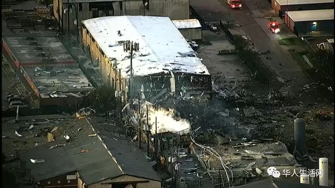 美国工厂大爆炸，火光沖天，碎片满天飞，华人家窗户被震爆了，2人不幸罹难（组图） - 3