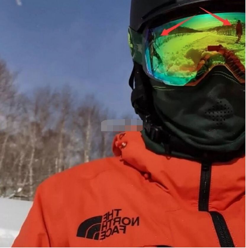 王菲谢霆锋日本滑雪过年，遮住全脸辨认全靠发际线？（组图） - 2