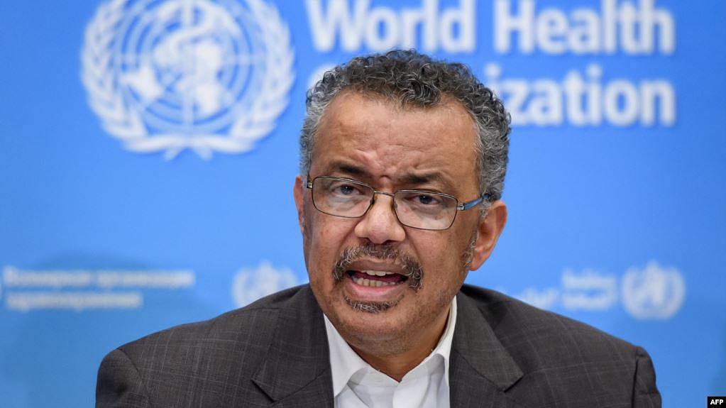 世界卫生组织总干事谭德塞在世卫组织日内瓦总部宣布武汉爆发的疫情为“国际关注的突发公共卫生事件”。