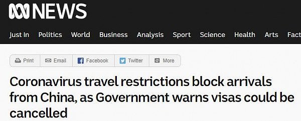 来真的！71人在中国登机遭拒，澳洲签证被取消！边防局警告：飞过来会被关（组图） - 1
