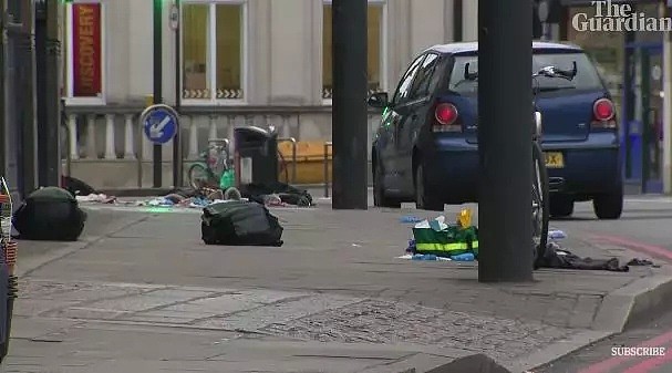突发！伦敦街头恐怖袭击，全程被拍，多人遭刀捅伤，嫌犯当场被毙！（视频/组图） - 10