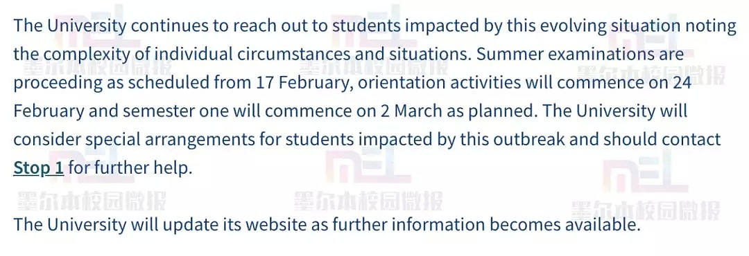 最新！旅行禁令对你开学有何影响？墨尔本多所大学官方回复来了(2月3日版) - 2