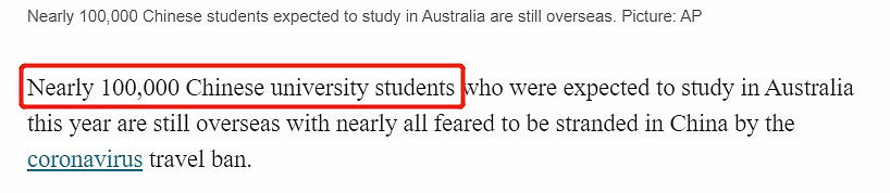 澳官方统计：近100,000名中国留学生因冠状病毒滞留中国，无法返澳！更糟糕的是.... - 2