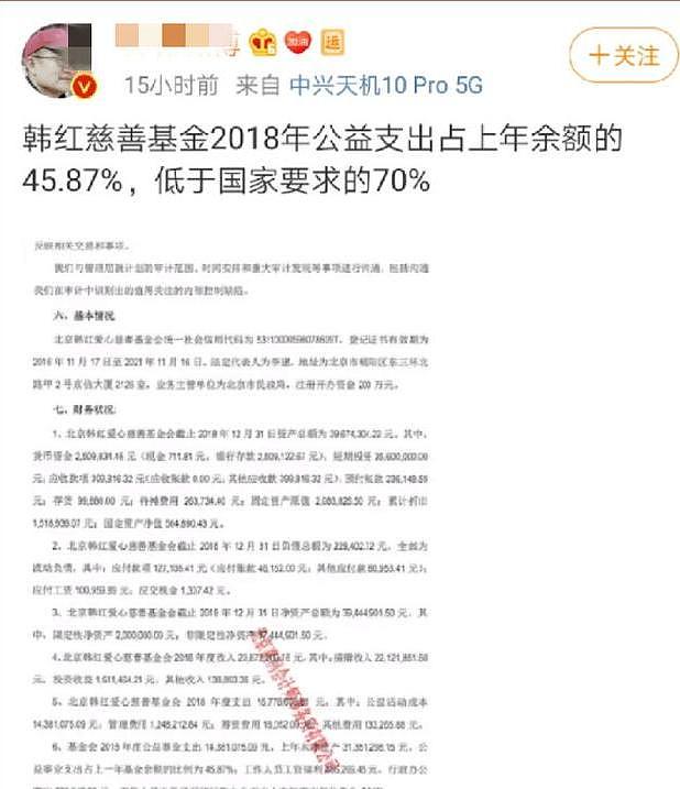 韩红又被某知名大V爆惊天黑料！看完内容后，网友不淡定了！ （组图） - 5