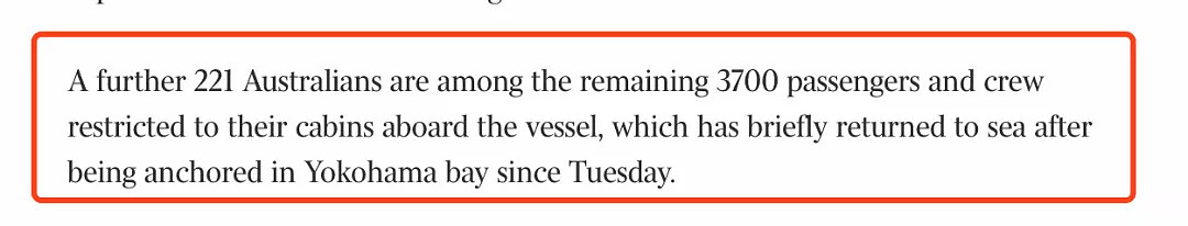 最新！澳洲TT566航班4人确诊！3700人邮轮爆发聚集感染，10人中招，221名澳人隔离！莫里森公开发声：“华人太伟大了！” - 16