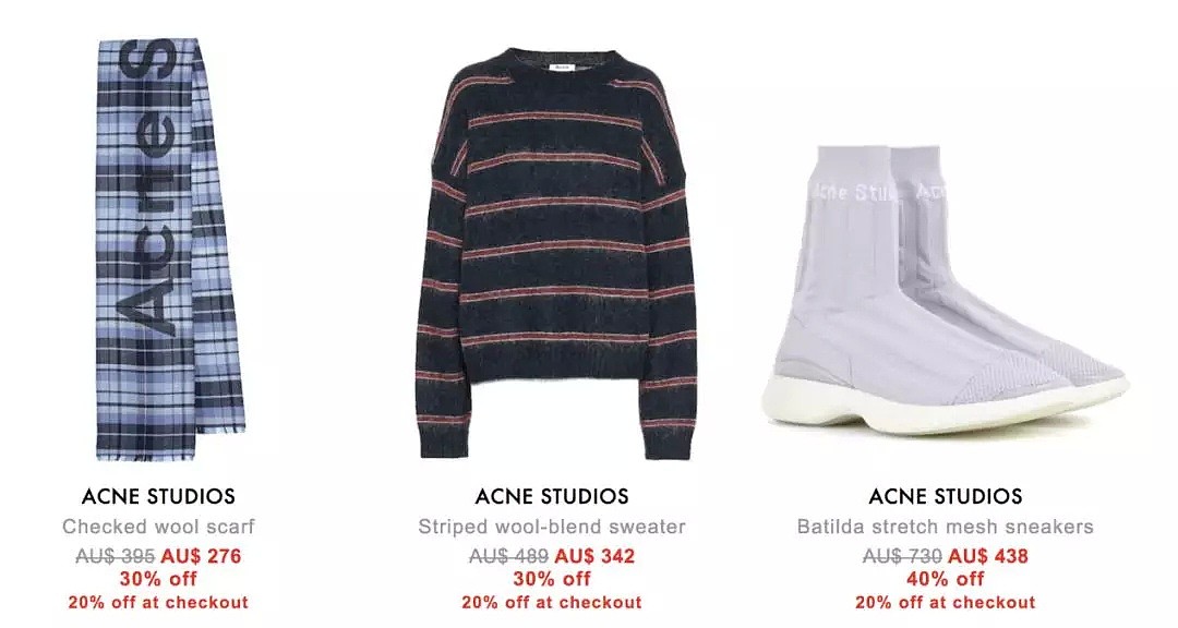 3折起＋额外8折！Acne Studios 爆款美衣上线！白菜价收囧脸帽子、T恤！ - 4