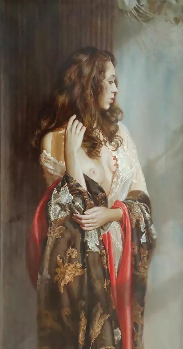 俄罗斯女画家人体之美，香艳至极，欲拒还迎更显风情！（组图） - 36