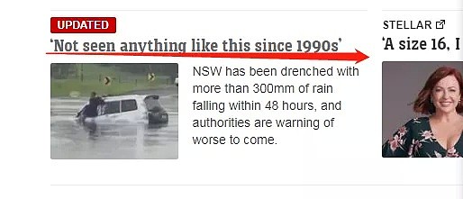 近30年最大暴雨！悉尼妈妈们，一起见证历史时刻吧！未来10天大暴雨，这鬼天气，简直不给人活路啊... - 2