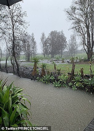 大火过后，暴雨又横扫新州！两次大灾对比照曝光！网友：之前一直求雨，但这也太大了（组图） - 7