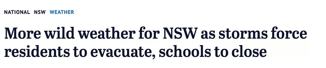 30年不遇暴雨“摧毁”悉尼城铁系统！多条线路早高峰大瘫痪！上班族被建议在家工作，全州40所学校关闭、逾10万户大断电！（组图） - 4