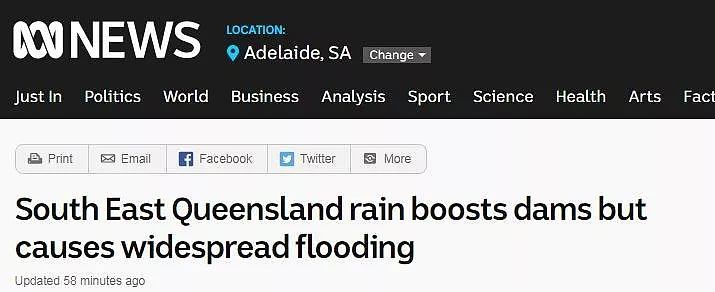 狂风暴雨，洪水泛滥！道路中断，公交停摆！昆士兰还将迎来持续降雨！（组图） - 3