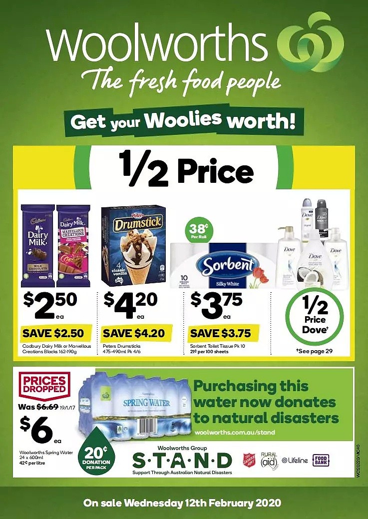 Woolworths 2月12日-2月18日折扣，酸奶、Ecostore天然宝宝洗发水都半价 - 40