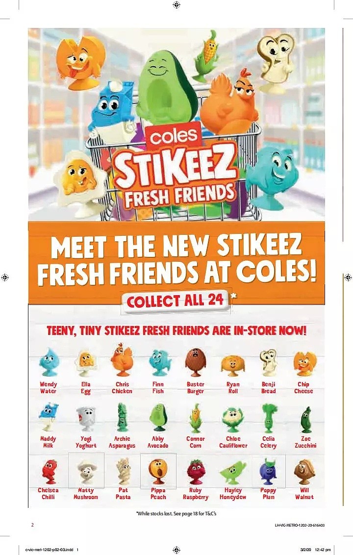 Coles 2月12日-2月18日折扣，周三24款新的mini玩具收集开始 - 2