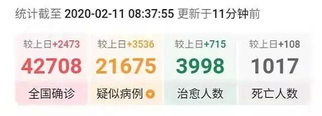 确诊破4万，死亡逾千人！一患者确诊前竟搭过20趟高铁，乘客速自查！圣诞岛新增1例疑似，日本邮轮确诊人数暴增至136… - 1