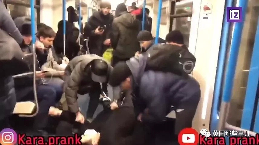 俄罗斯沙雕博主地铁上抽搐谎称感染新冠病毒... 抓！面临最高5年监禁…（组图） - 5