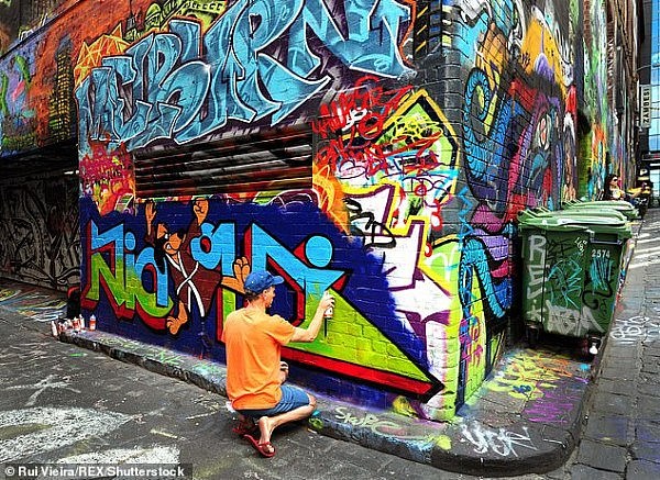澳华裔艺术家：就是西方小孩在胡闹！墨尔本著名涂鸦小巷遭破坏，视频曝光！（视频/组图） - 4