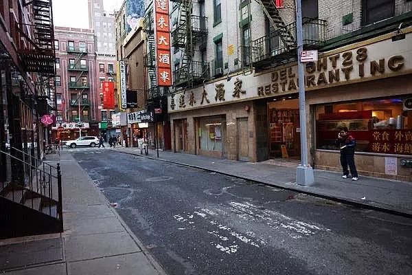 Chinatown变“鬼城”！疫情之下停摆的纽约中国城繁华不再（组图） - 5