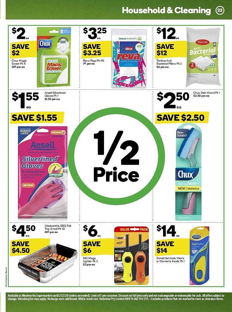 Woolworths 2月19日-2月25日折扣，春卷、鸡排半价 - 23